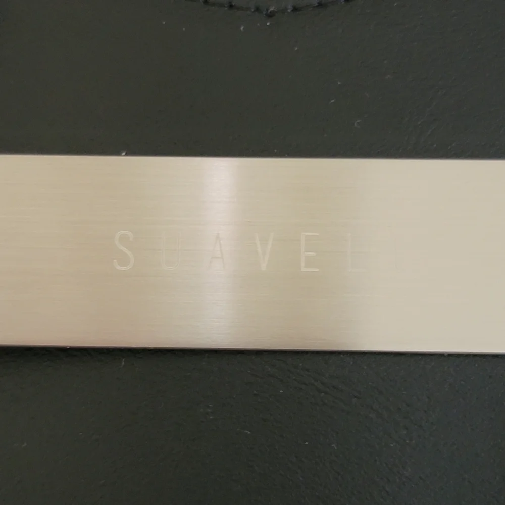 SUAVELL ODYSSEY Leather Men's Minimalist Wallet Credit Card Holder & Money Clip.